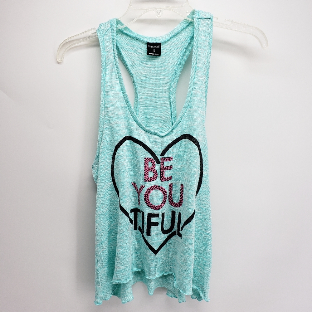 Stranded | Racerback Tank | Turquoise